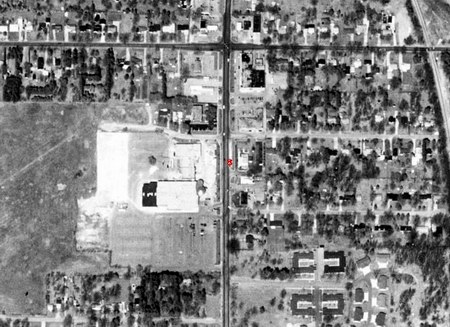 Auto Theatre - Aerial - Photo From Terraserver